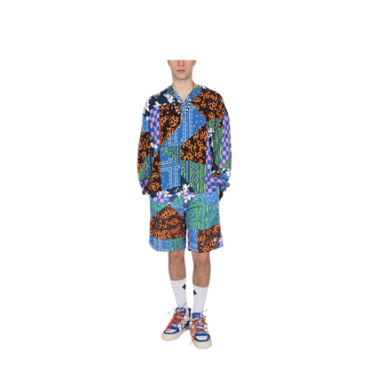 MAYFEYR - MARCELO BURLON COUNTY OF MILAN - Mix And Match Bermuda Shorts - CMCB074S23FAB0034584
