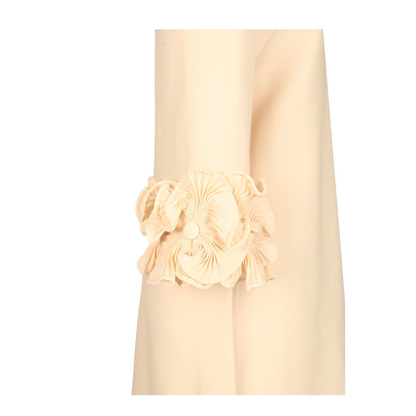 Solid Crepe Couture Dress