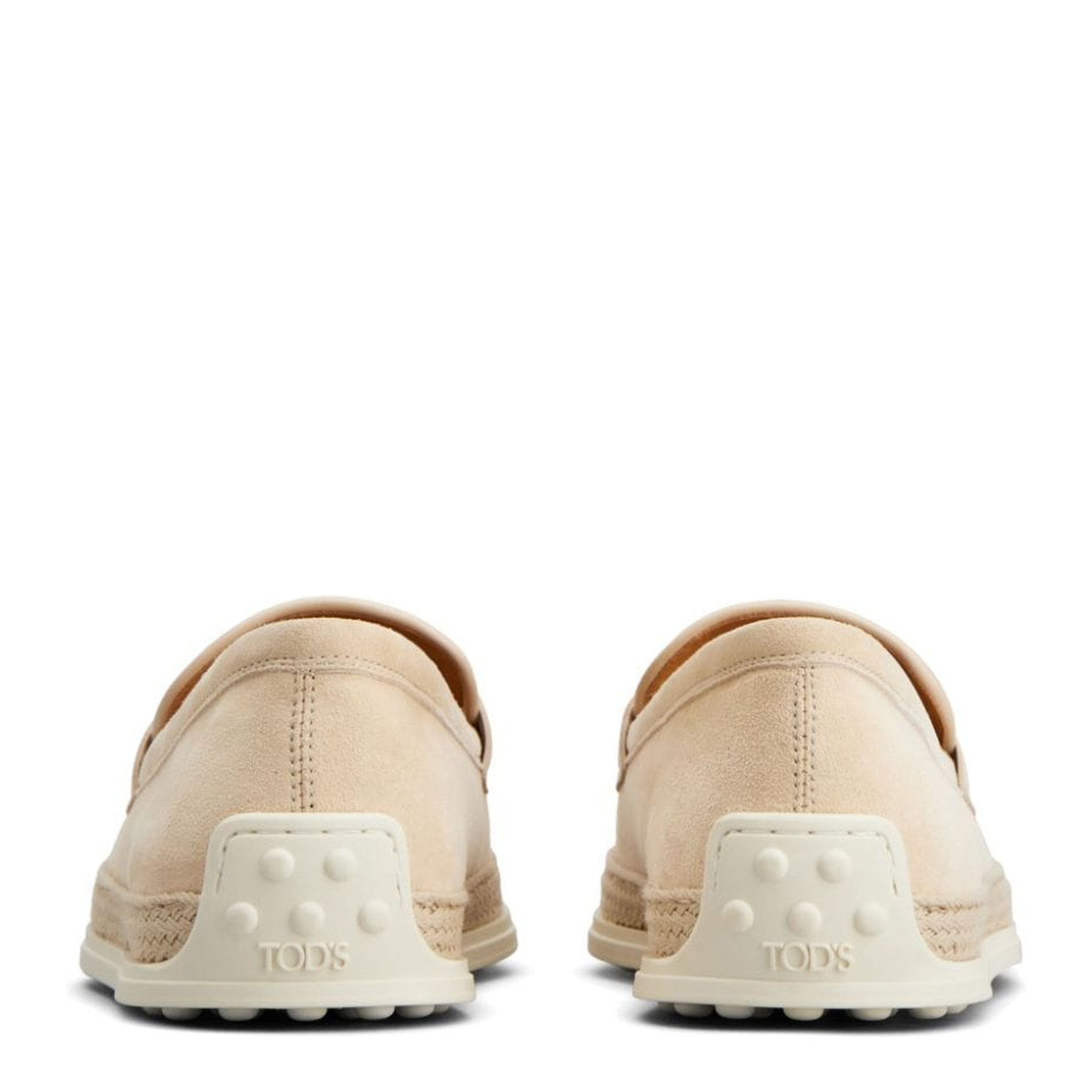 Gomma Leather Loafers in Sand Beige