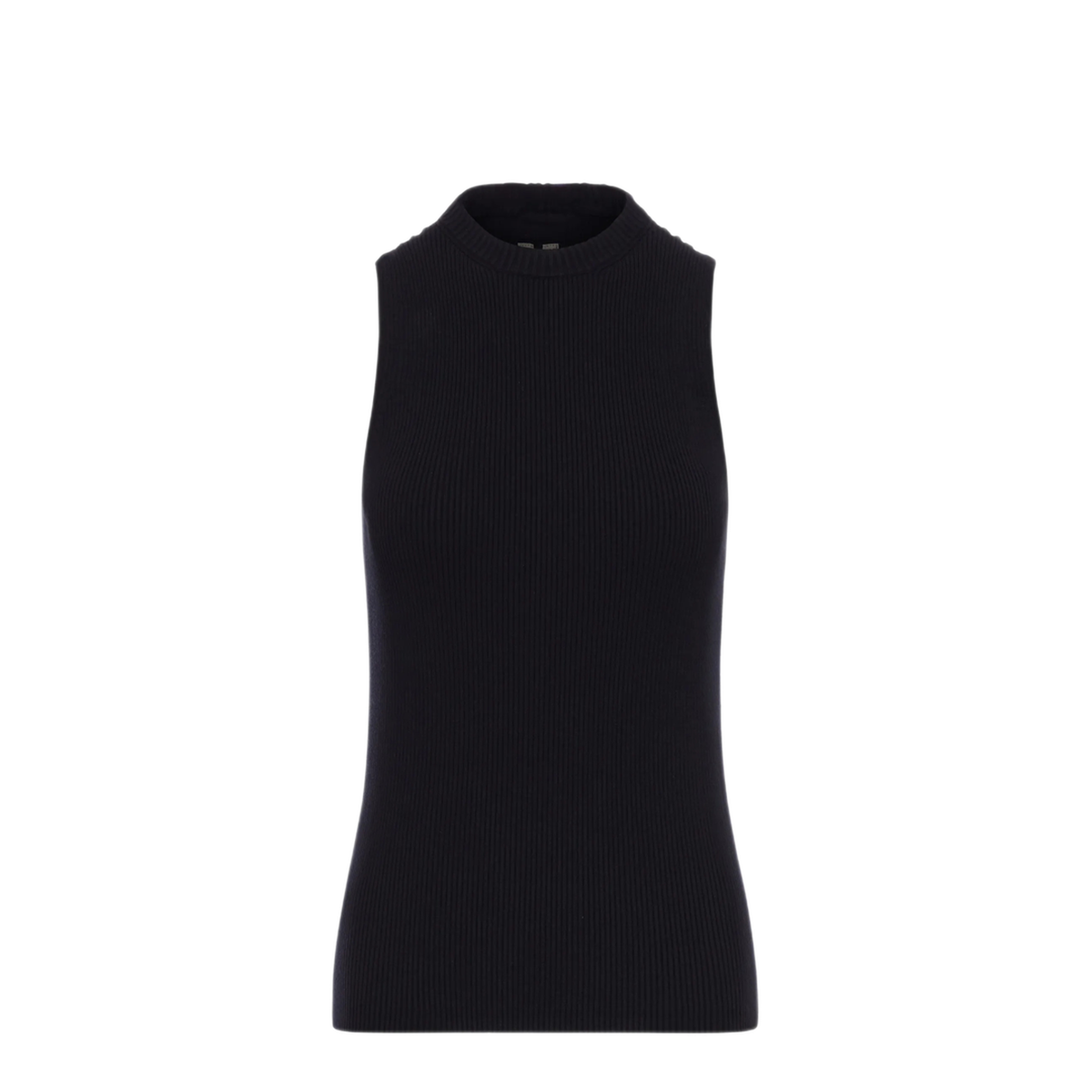MAYFEYR - Rick Owens - Ribbed Knit Sleeveless Shirt - RP01F6635RIBVI09