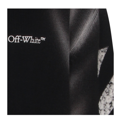 Diag Arr Corrosion Sweater Black