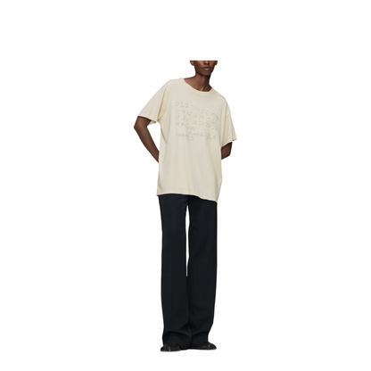 Numeric Sand-Coloured Cotton T-Shirt