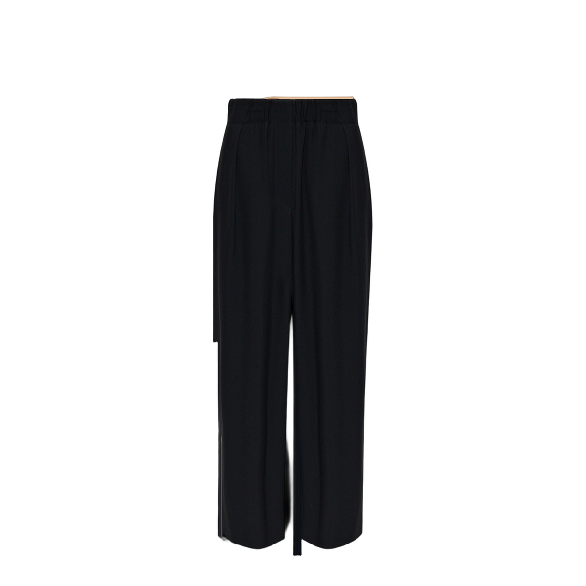 MAYFEYR - Jil Sander - Black Crepe Wide-Leg Pant - J02KA0433J76017001