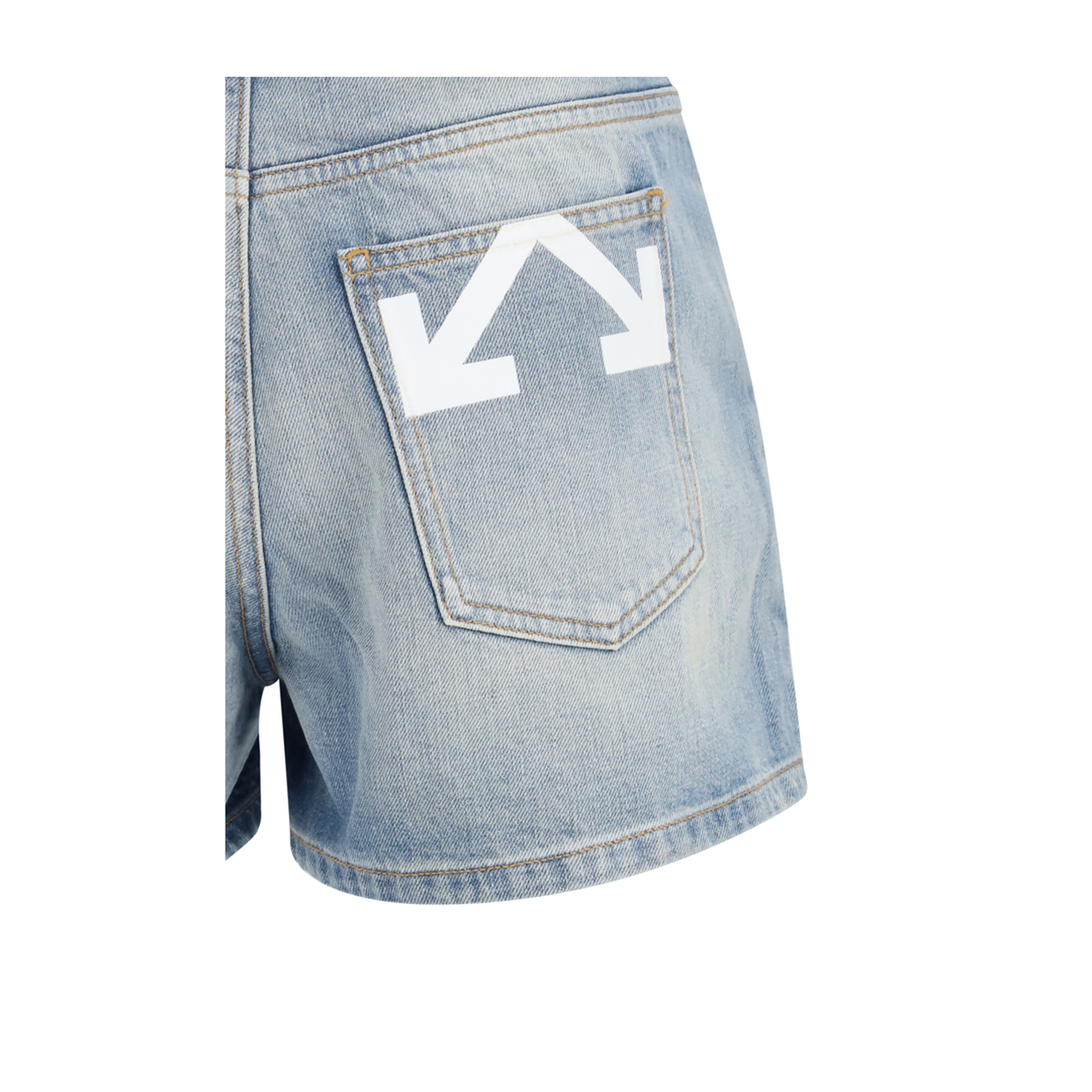 MAYFEYR - Off-White - Doll Denim Shorts - 2YC019S26DEN002