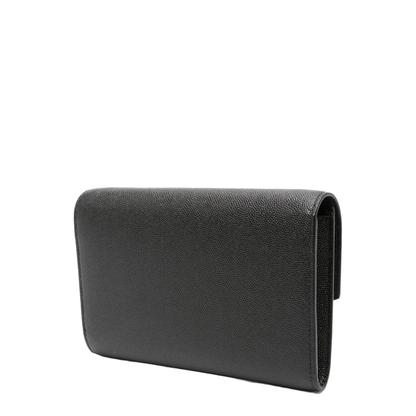 Uptown Nappa leather Wallet - Black
