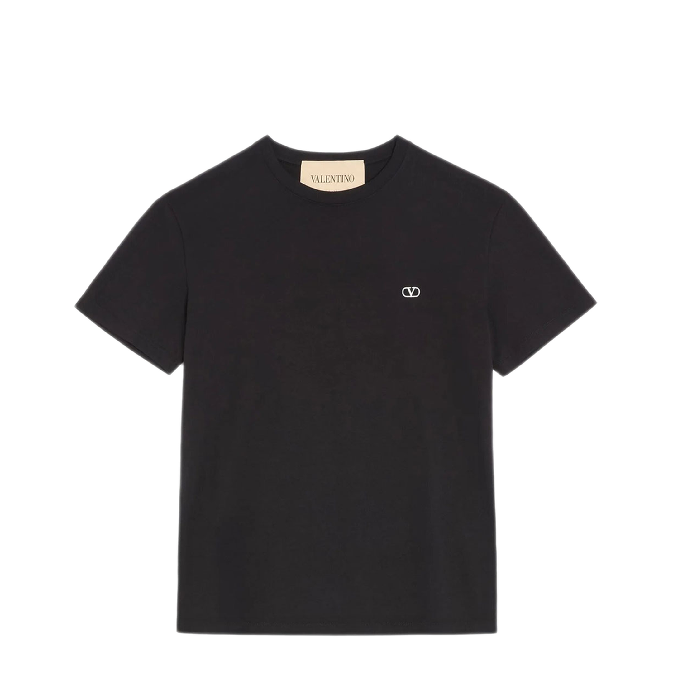 MAYFEYR - Valentino - Cotton T-Shirt With Vlogo Embroidery - VMG10VBMM