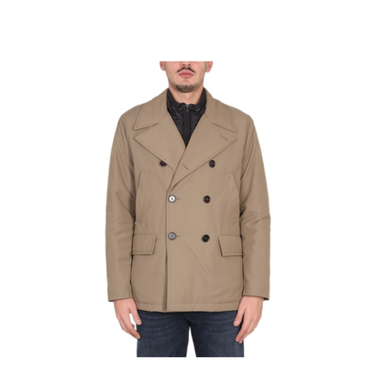 MAYFEYR - Fay - Peacoat Double Front Coat - NAM07450450ULCC805