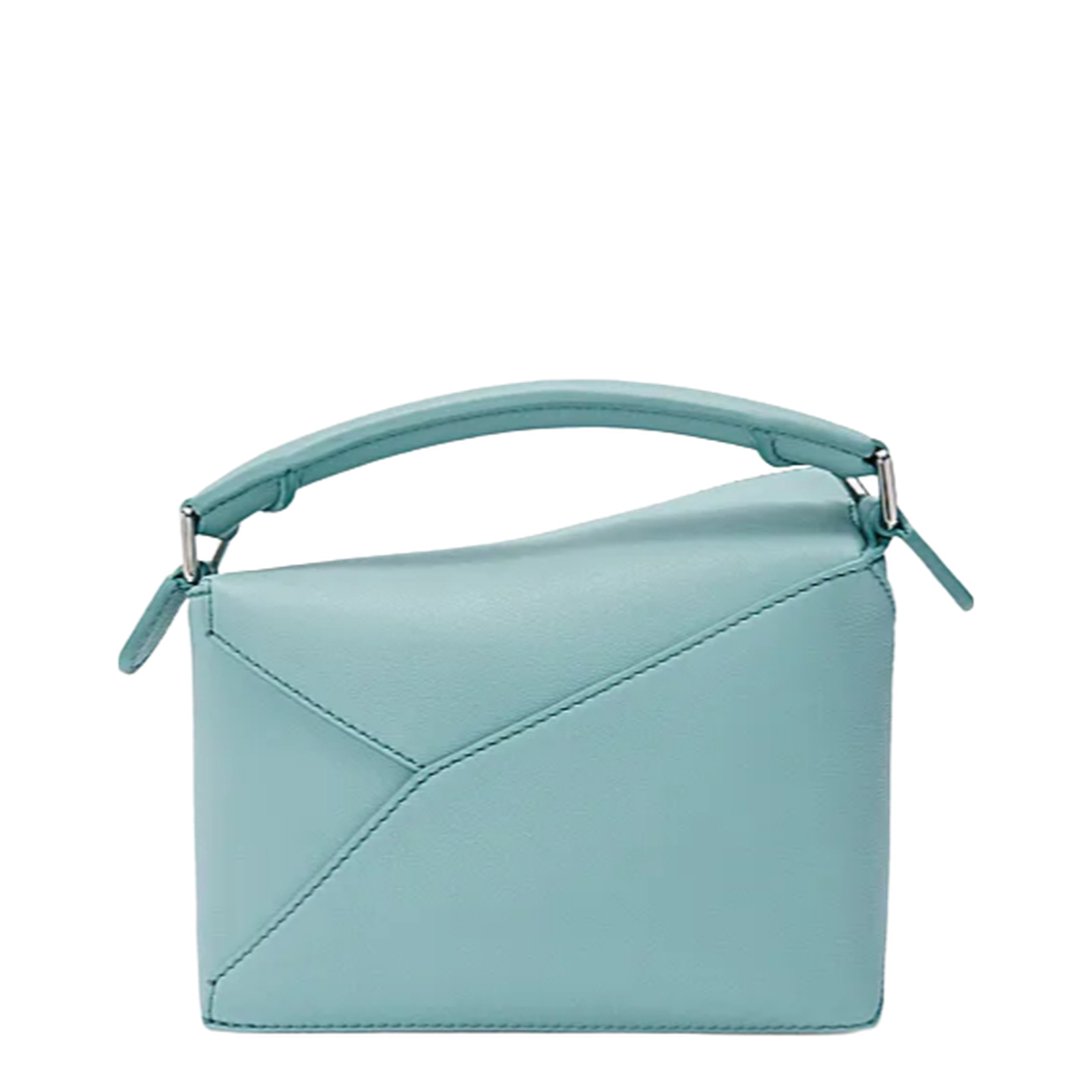 Light Blue Mini Puzzle Bag