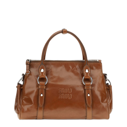 Calfskin Handbag - Palisander