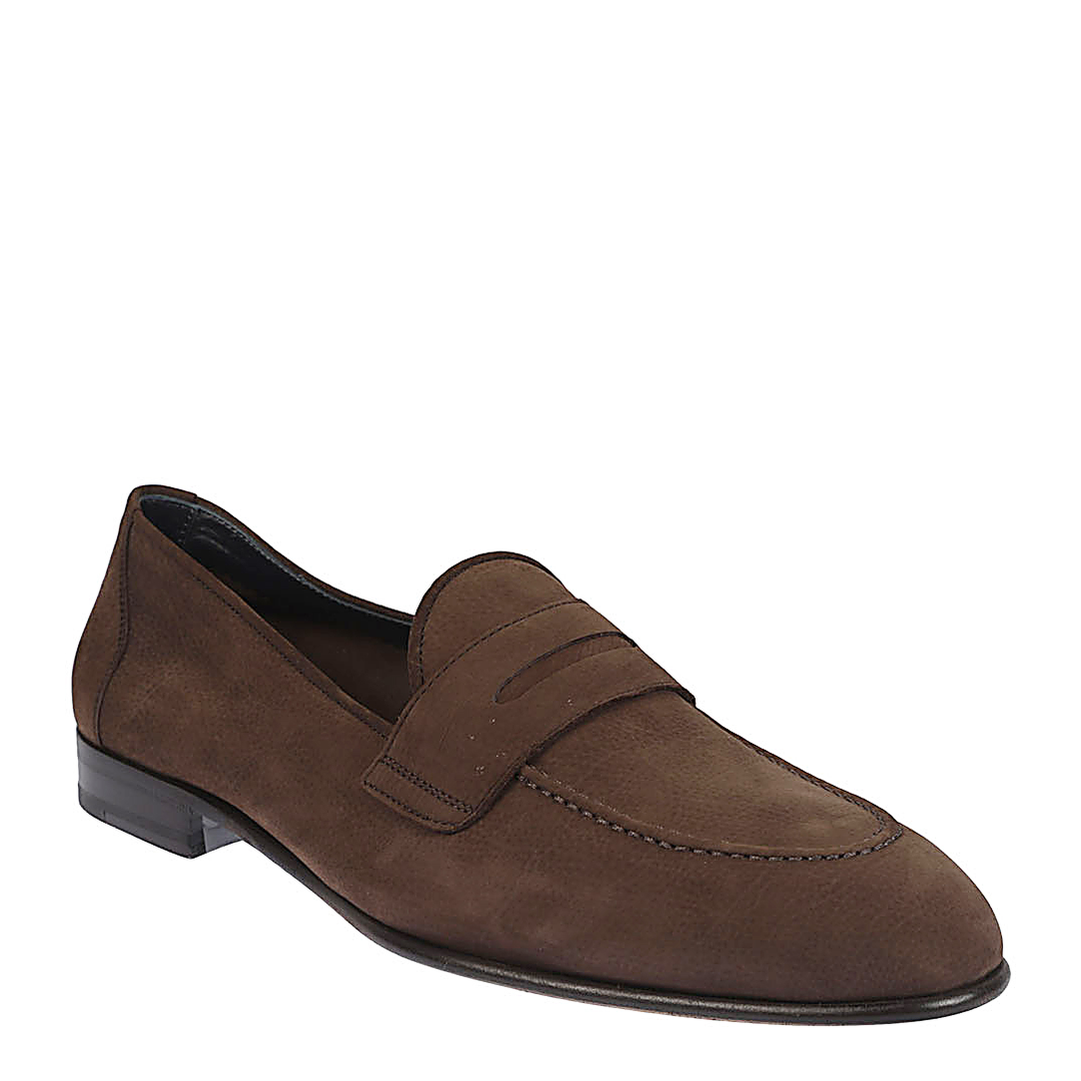 MAYFEYR - Brioni - Flat Shoes Brown - QE1W0LO27092000