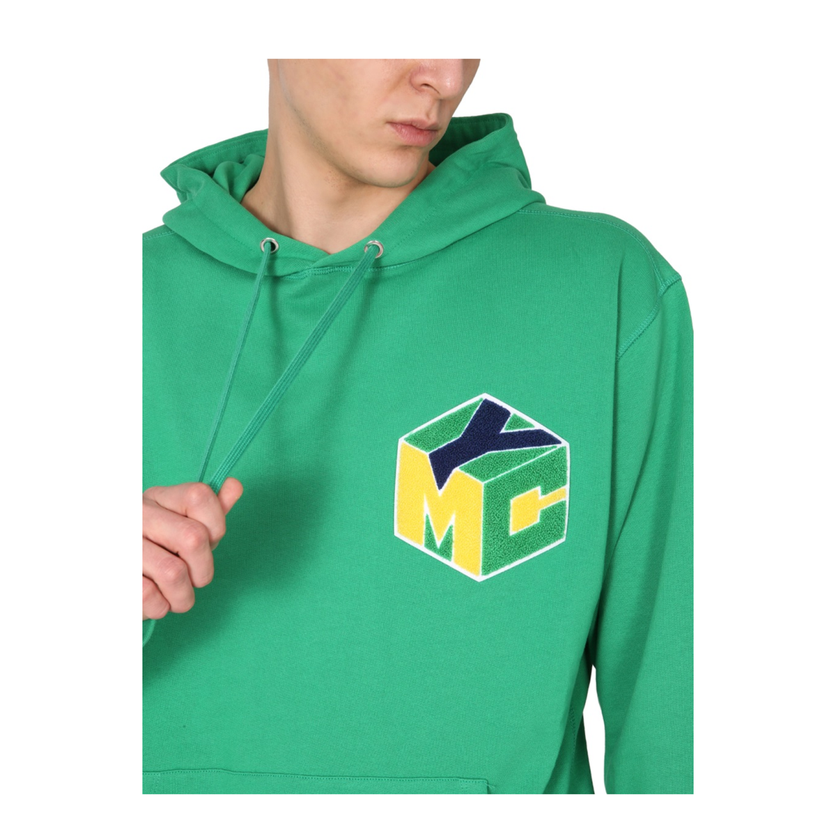 MAYFEYR - YMC - Trugoy Hooded Sweatshirt - P7QAPY075GREEN