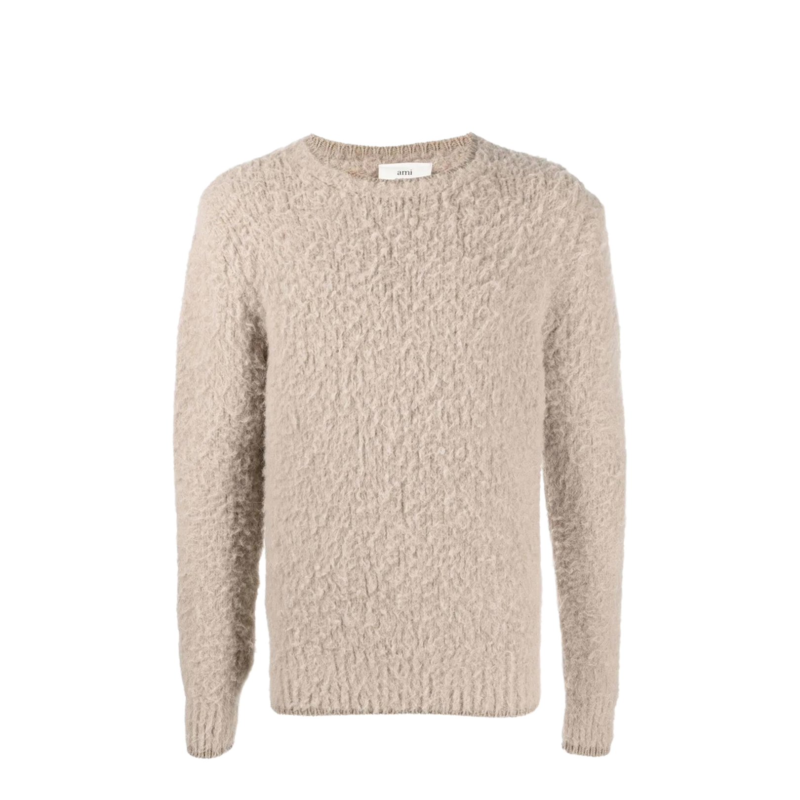 Brushed Choker Knit - Beige