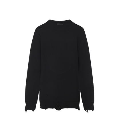 MAYFEYR - Moschino - Smile Cropped Sweater - 252D09225405