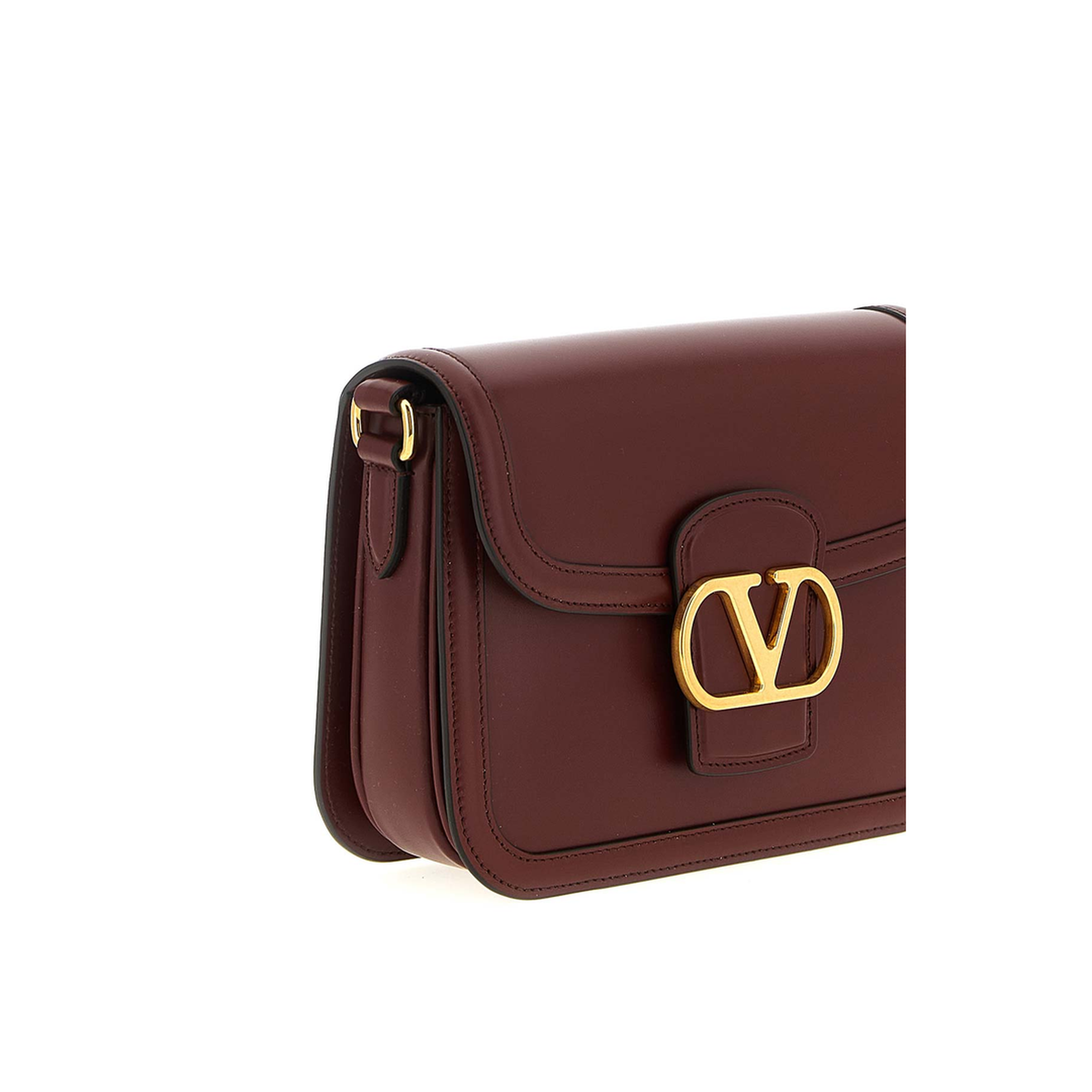 Small Smooth Calf Leather Crossbody Bag