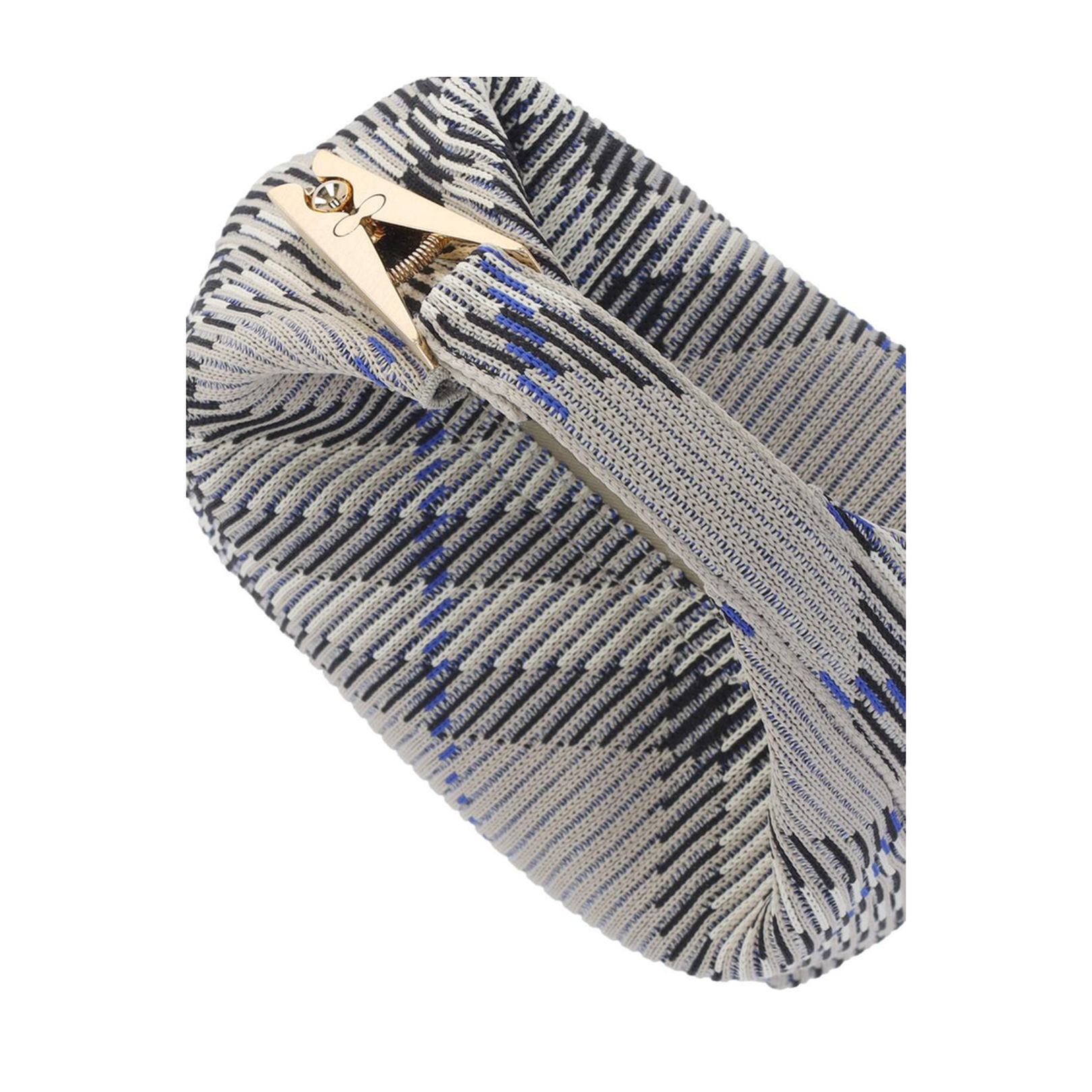 Embroidered Nylon Mini Peg Handbag