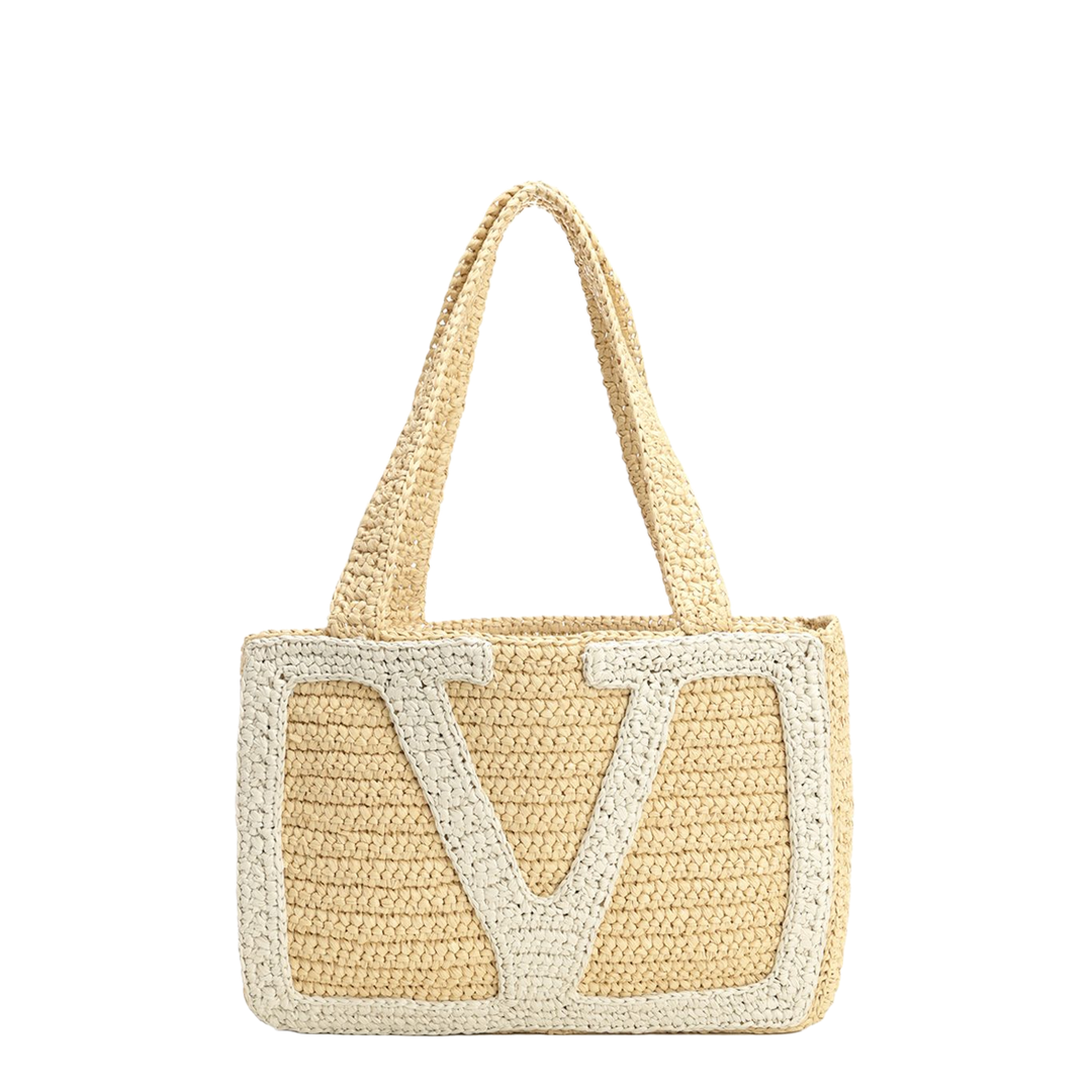 Medium Tote Viva Superstar Crochet Crochet Rafia