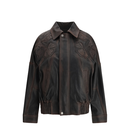 MAYFEYR - Golden Goose - Nappa Leather Bomber Jacket - GWP02560P002300