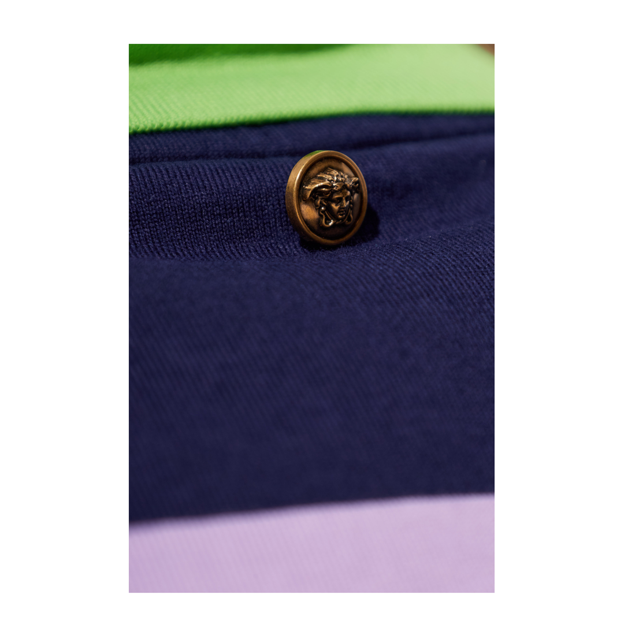 MAYFEYR - Versace - Long Sleeve Polo - 10250881A178906PD40