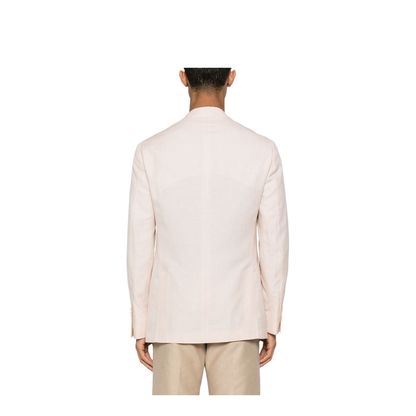Wool Blend Single-Breasted Jacket