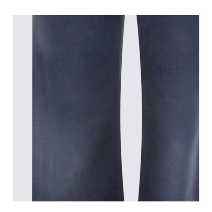 Curved Waist Pants in Navy/Dirty Dark