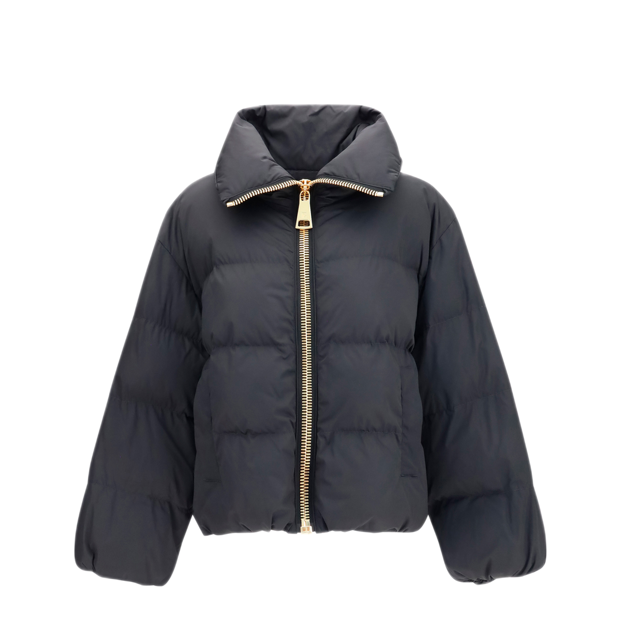 MAYFEYR - Balmain - Padded High Neck Jacket - FF0TP130XK090PA