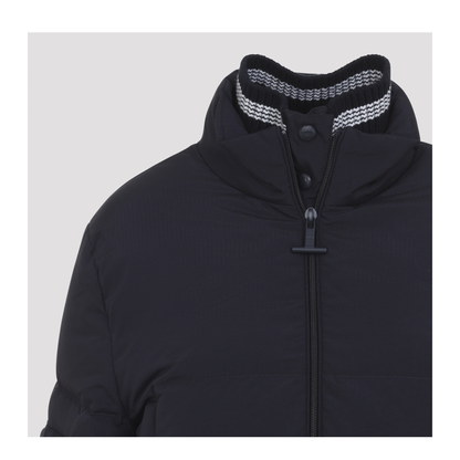 MAYFEYR - Thom Browne - Cropped Downfilled Front Zip Jacket - FOR130XF1095415