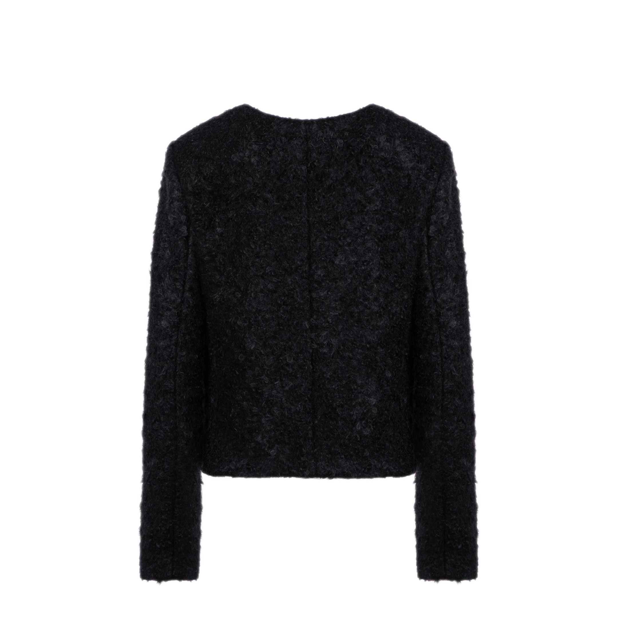 MAYFEYR - The Garment - Recycled Wool Blend Black Vienna Jacket - 20867WO050