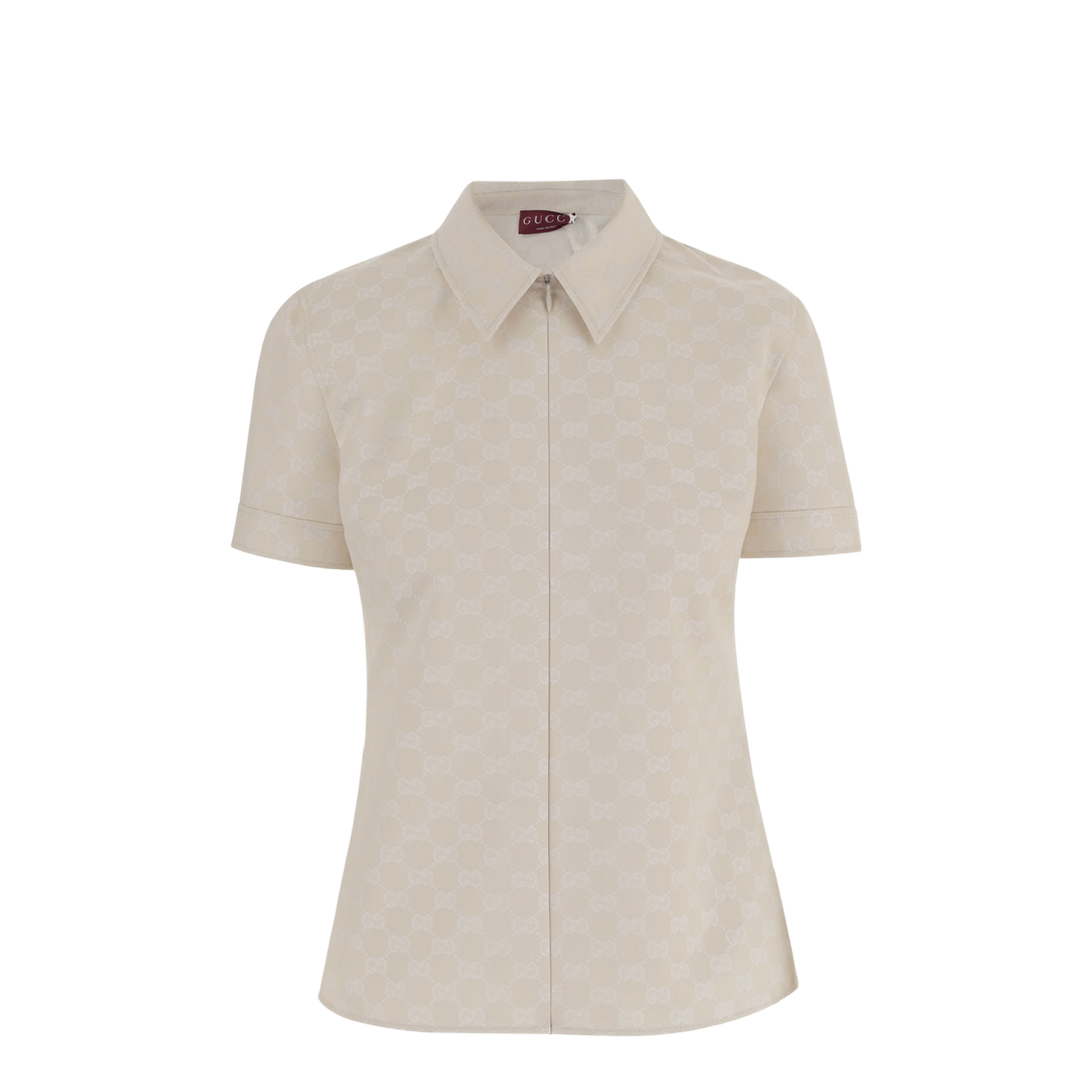MAYFEYR - Gucci - Cotton Gabardine T-Shirt - 851932ZAQXT2304