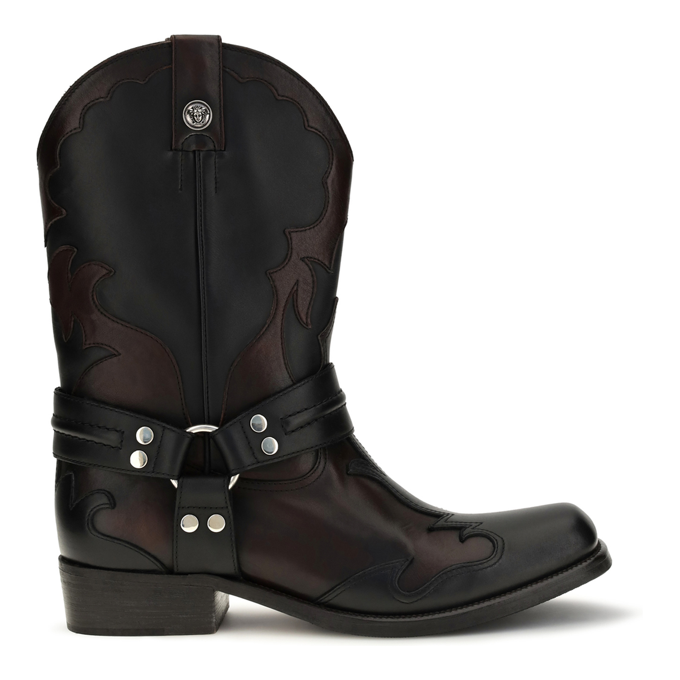 MAYFEYR - Versace - Sylvester Western Boots - 10247431A180302BD6K