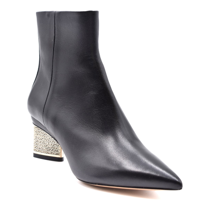 MAYFEYR - NICHOLAS KIRKWOOD - Black Leather Booties - 906A20NLS1N99