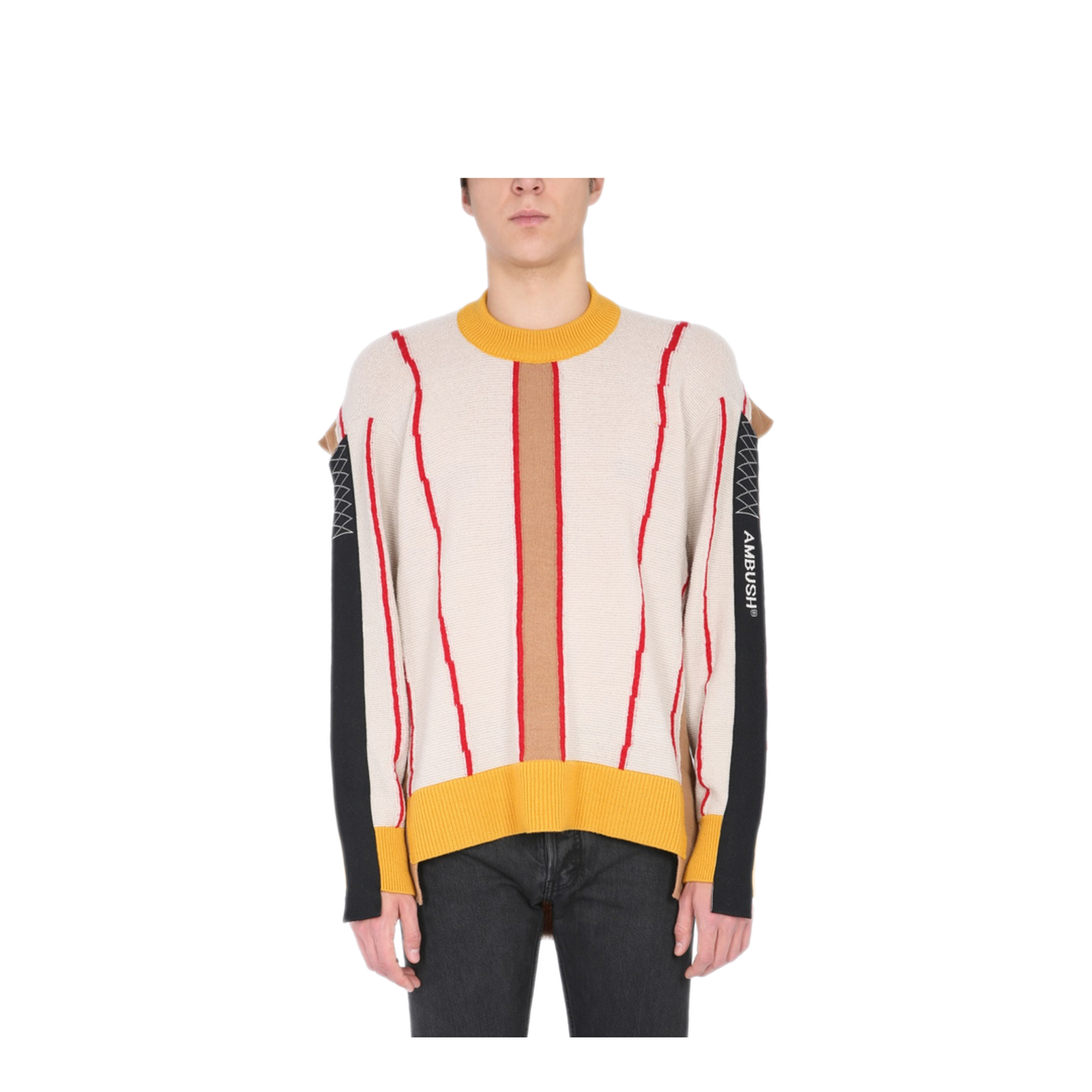 MAYFEYR - AMBUSH - Crew Neck Sweater - BMHE004F20KNI0016184