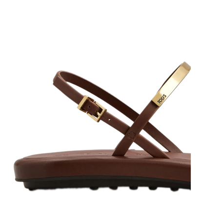 MAYFEYR - TOD`S - Leather Sandals - XXW70L0JG30N6MS202
