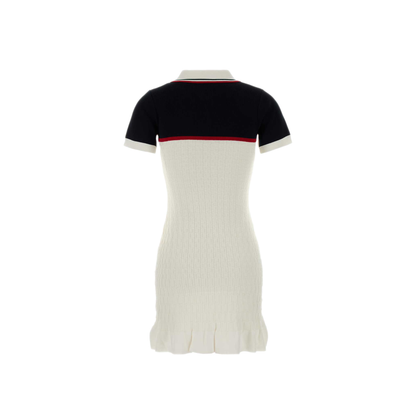 MAYFEYR - Casablanca - Viscose Blend Polo Dress - WPF26KW157001VISCOSEBLE