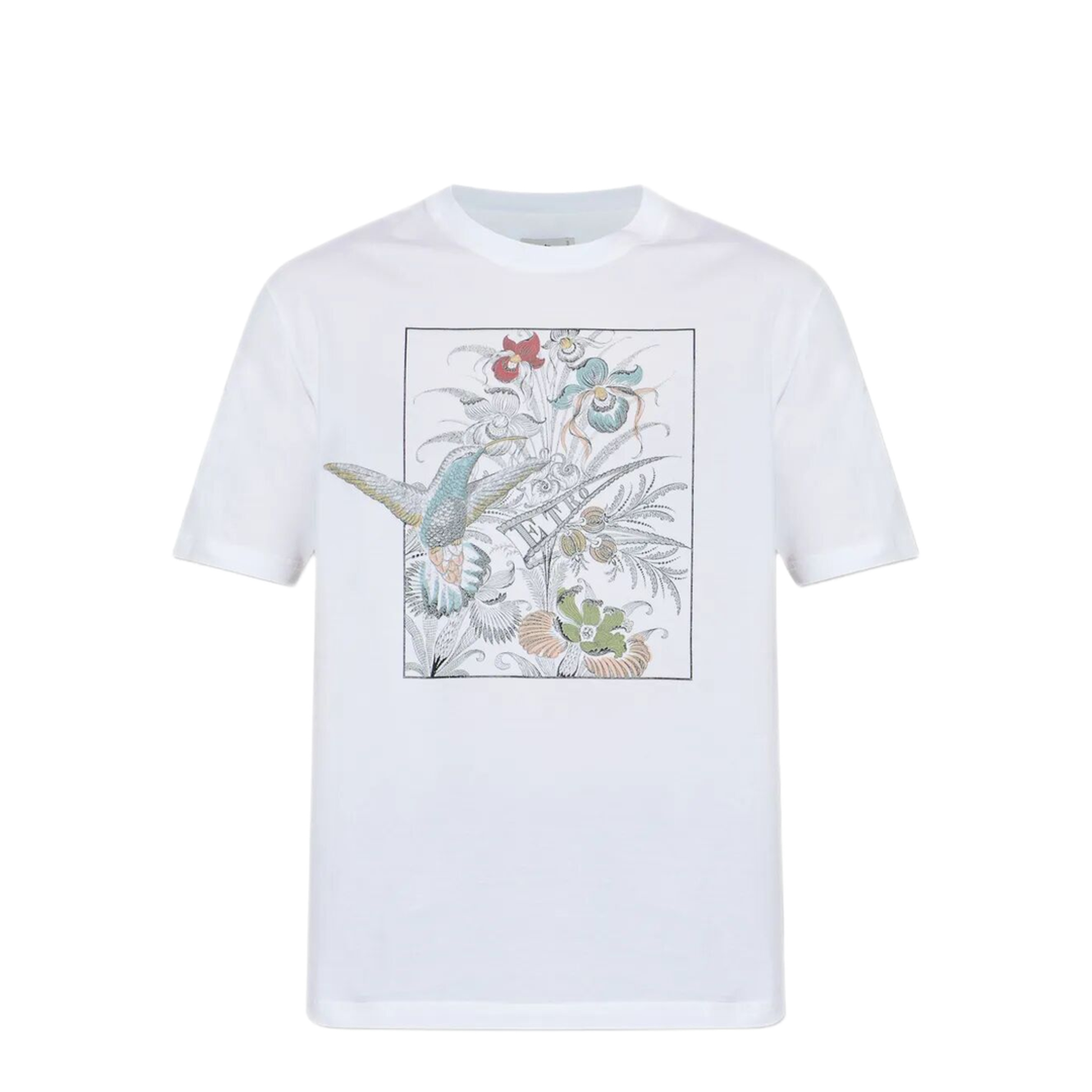 MAYFEYR - Etro - Floral-Print Cotton T-Shirt - MRMA0002AV902W0001