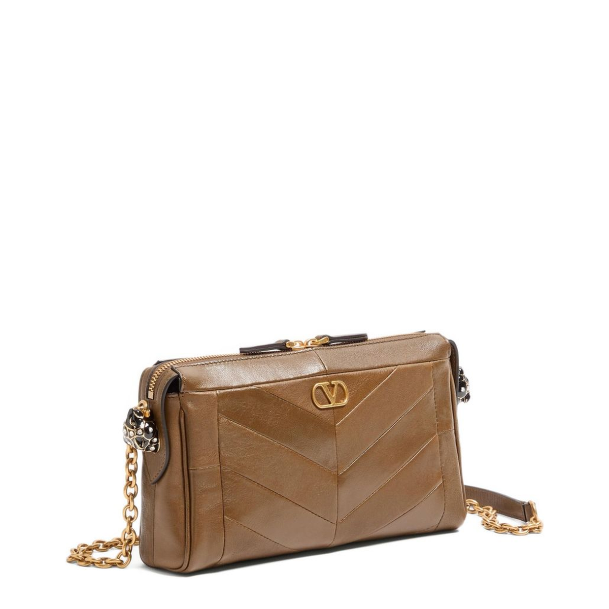 Panthea Small Leather Shoulder Bag