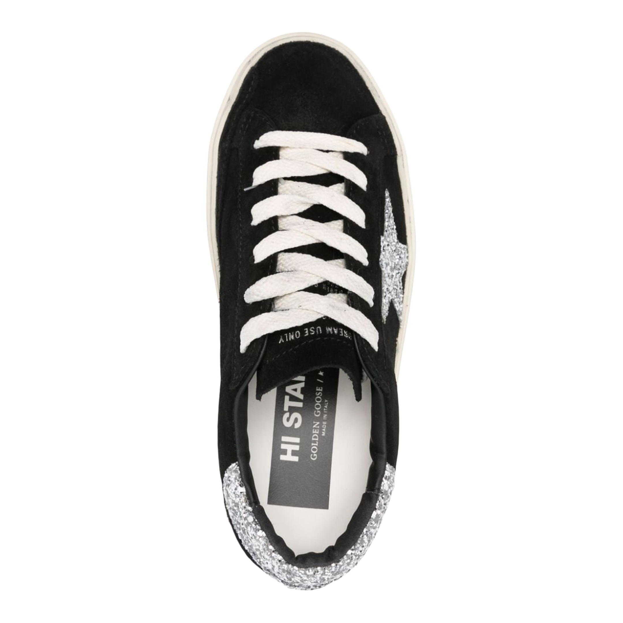 Black Hi Star Suede Sneakers