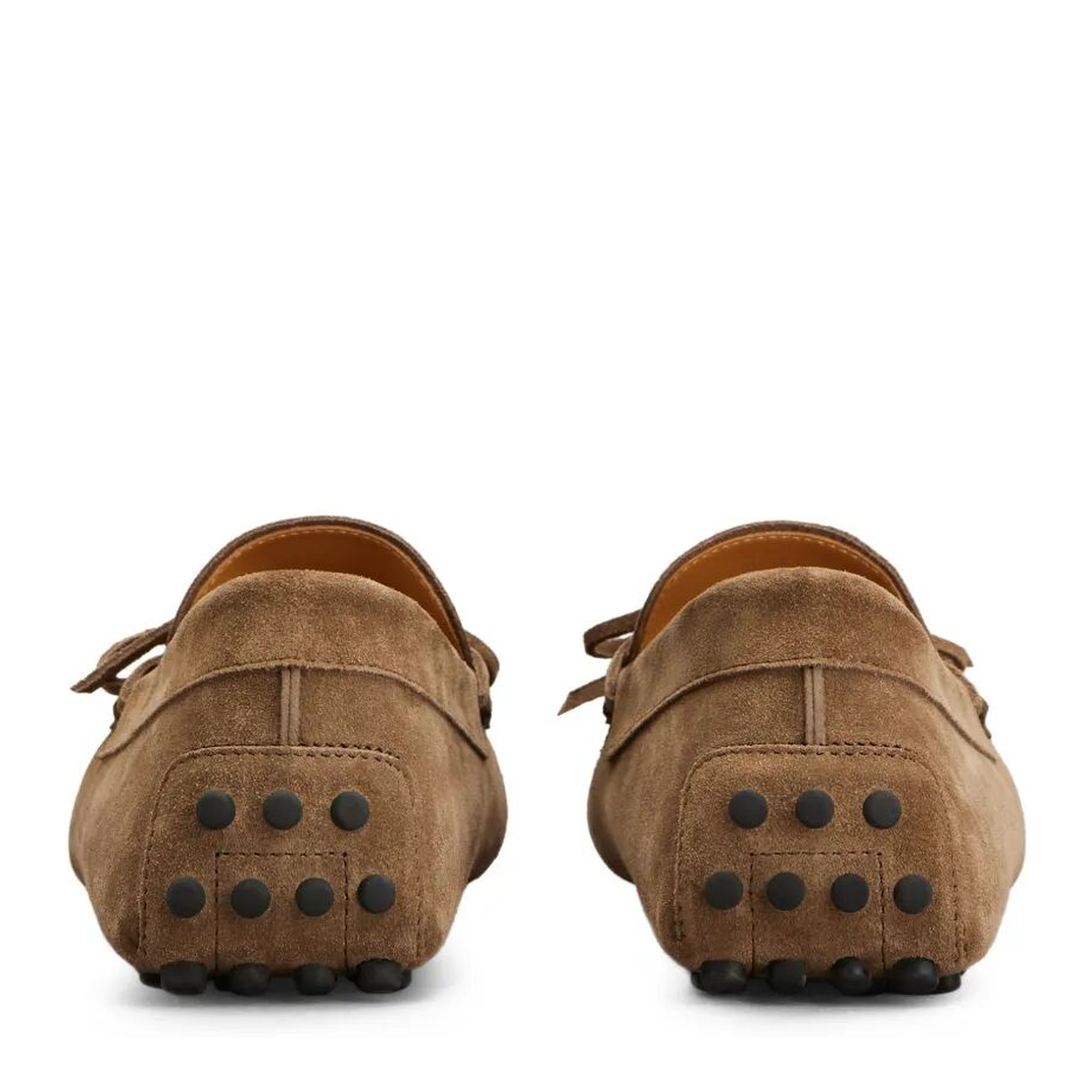 MAYFEYR - TOD`S - Gommino Suede Loafers With Lace - XXM22L0JV80RE0S818