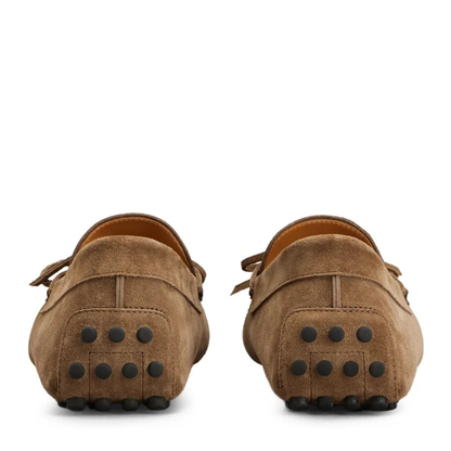 MAYFEYR - TOD`S - Gommino Suede Loafers With Lace - XXM22L0JV80RE0S818