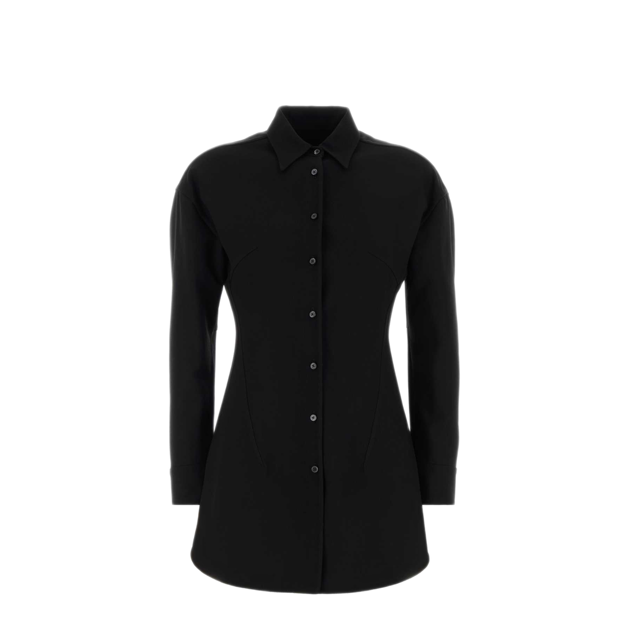 MAYFEYR - Jil Sander - Black Wool Blend Shirt - J03DL0236J40399001