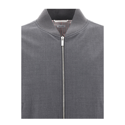 MAYFEYR - Thom Browne - 4-Bar Bomber Jacket - MJO030A06146025
