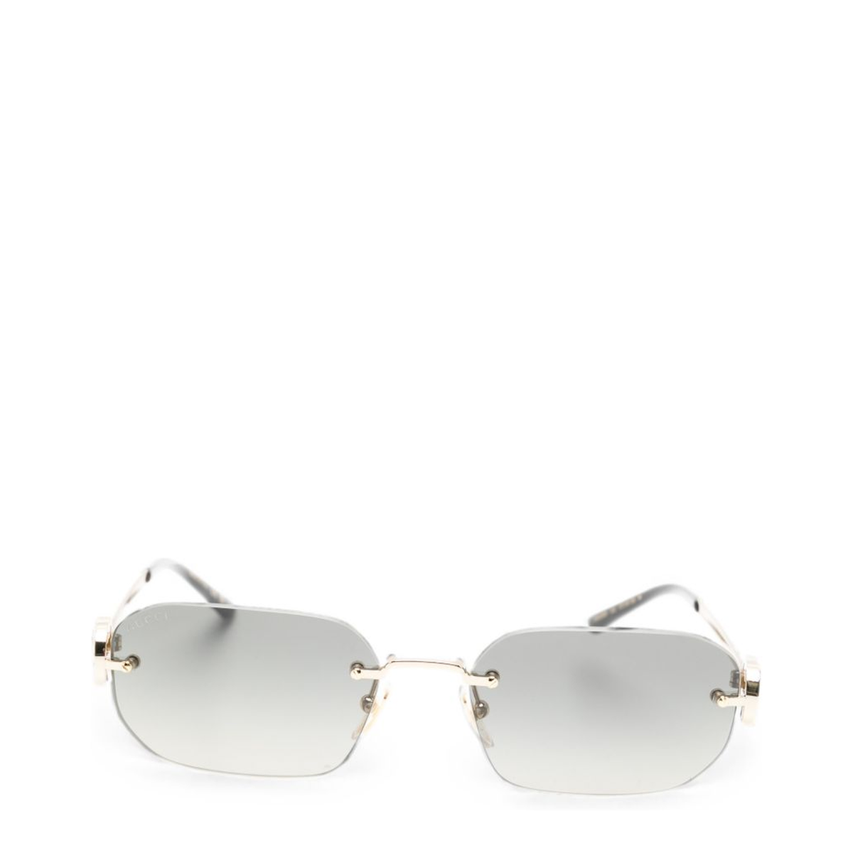 MAYFEYR - Gucci - Gold Rectangle Frame Sunglasses - A000Q4I33318013