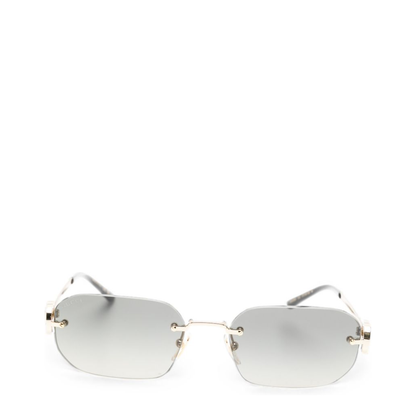 MAYFEYR - Gucci - Gold Rectangle Frame Sunglasses - A000Q4I33318013
