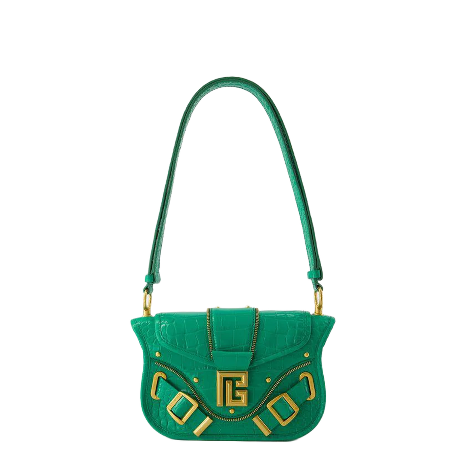 Blaze Croco Effect Shoulder Bag