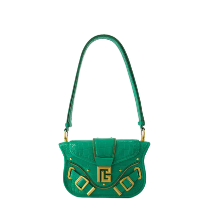 Blaze Croco Effect Shoulder Bag