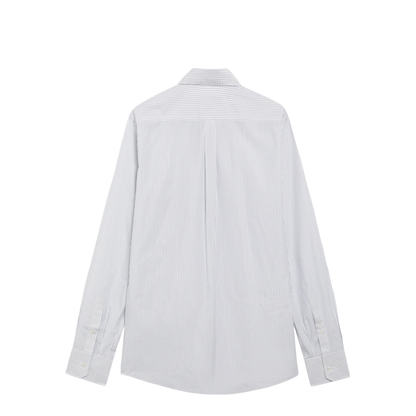 MAYFEYR - Dolce & Gabbana - White Double-Collar Striped Shirt - G5OU9TFR54ES8051