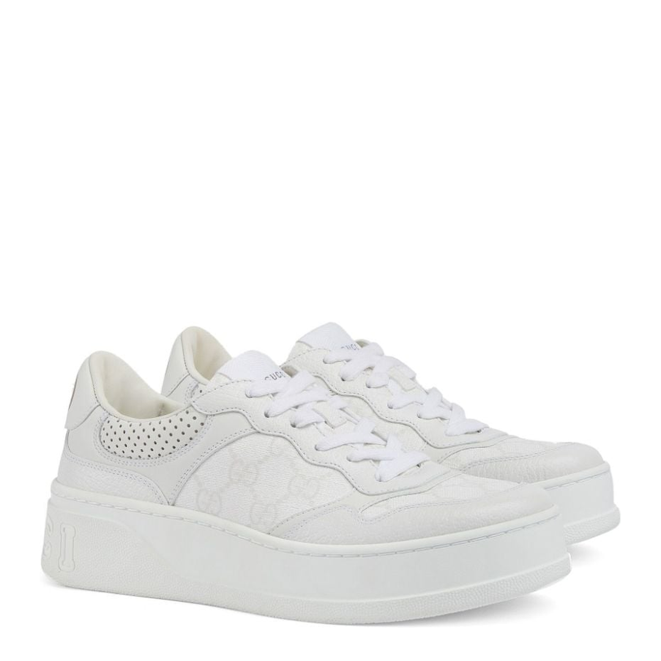 GG Trainer in White and Grey GG Supreme