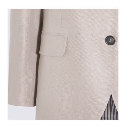 Linen Long Sleeve Jacket