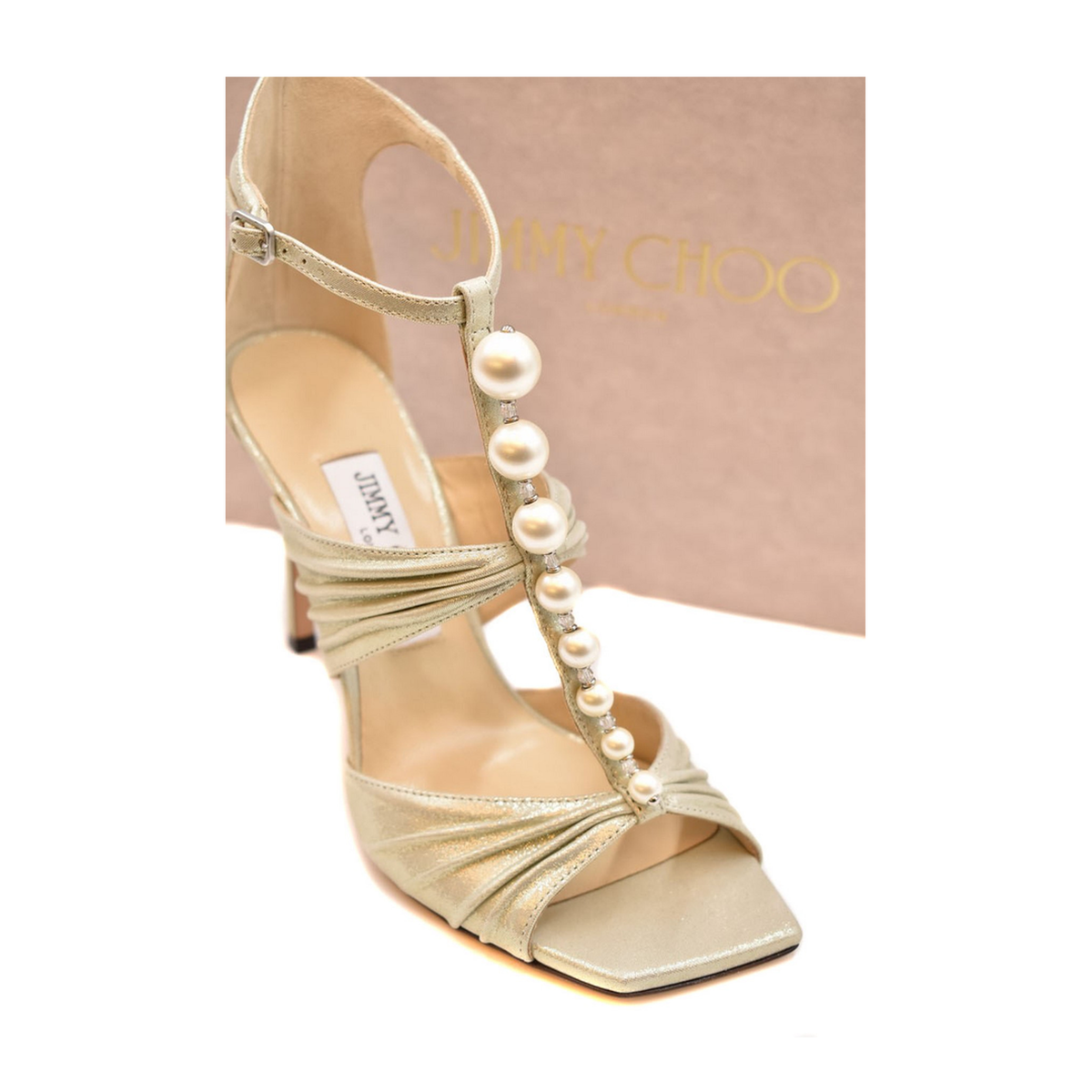 MAYFEYR - Jimmy Choo - Sandals Platinum - AURA9537XHG222