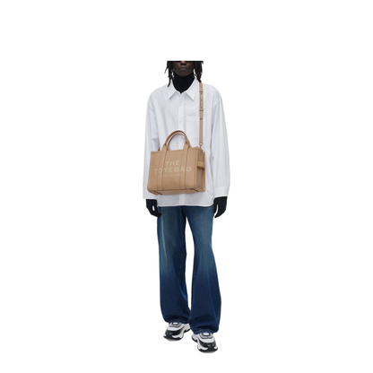 The Collection Medium Full-Grain Leather Tote Bag - Camel