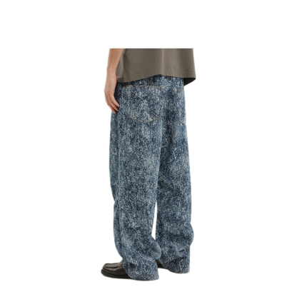 MAYFEYR - 1989 STUDIO - Pantaloni Marble Mastiff In Denim - F04MCE006DEN0016100